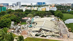 Authorities demolish Nagarjuna's N-Convention centre in Hyderabad