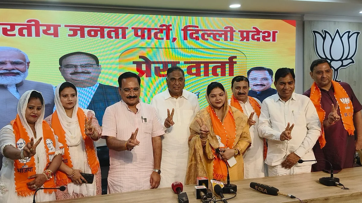 The 5 AAP councillors who joined the BJP on Sunday
