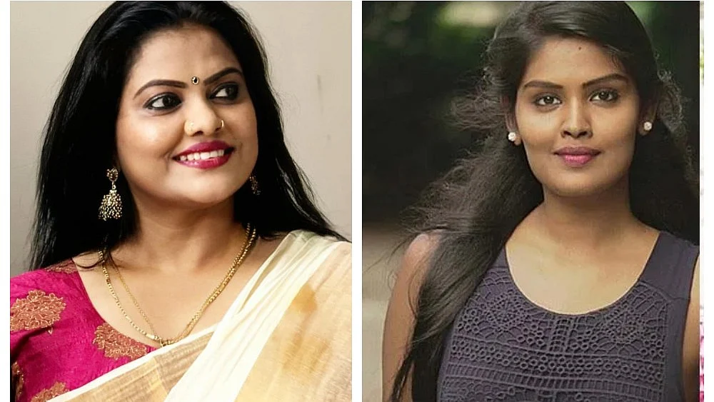 Minu Muneer (left) and Revathi Sampath