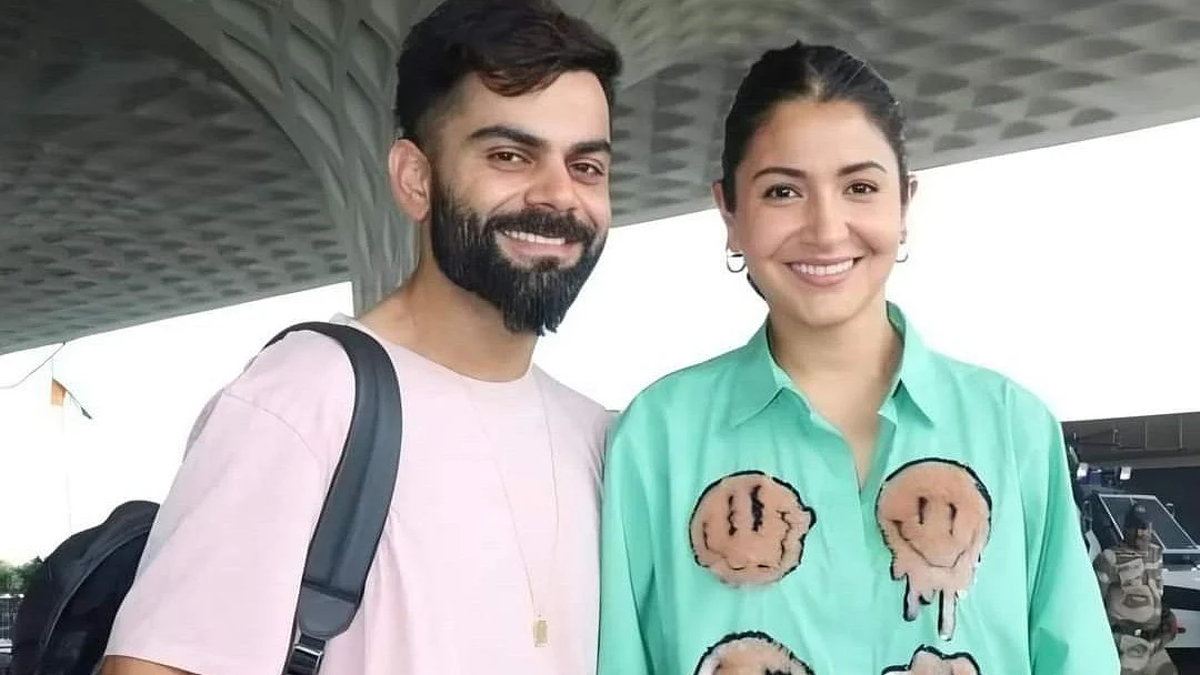 Virat Kohli and Anushka Sharma (photo: @realwitcher_X)