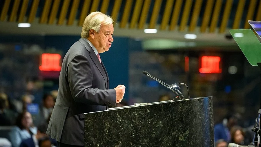 UN secretary-general Antonio Guterres welcomes the Pact for the Future