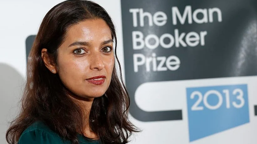 Pulitzer Prize-winner Jhumpa Lahiri (photo: @AuctionMirza/X)
