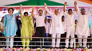 Priyanka Gandhi Vadra, Rahul Gandhi, Abhishek Singhvi, K.C. Venugopal rally for Haryana candidates
