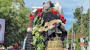 Odisha: ‘Chhatar Jatra’ on Mahashtami marked with plentiful animal sacrifices