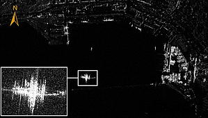 One of the satellite images South Korea claims to have captured