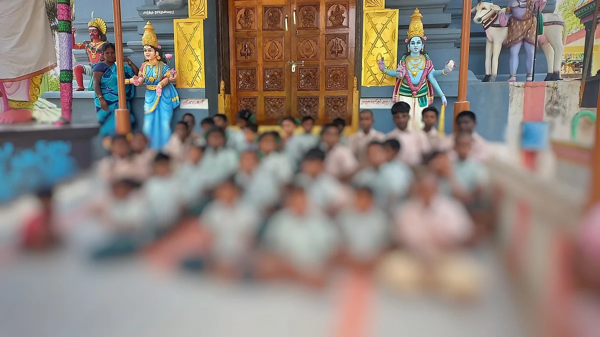 Around 50 Dalit students were thrown out of a school because upper-caste parents objected in April 2023