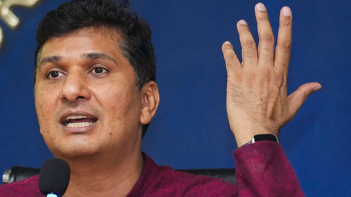 Delhi health minister Saurabh Bharadwaj (photo: PTI)