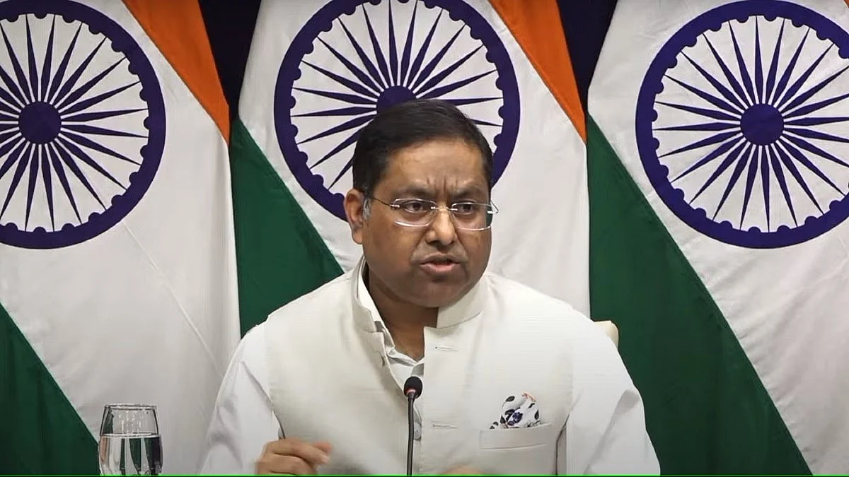 MEA spokesman Randhir Jaiswal