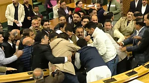 Uproar in J-K Assembly over special status resolution, House adjourned