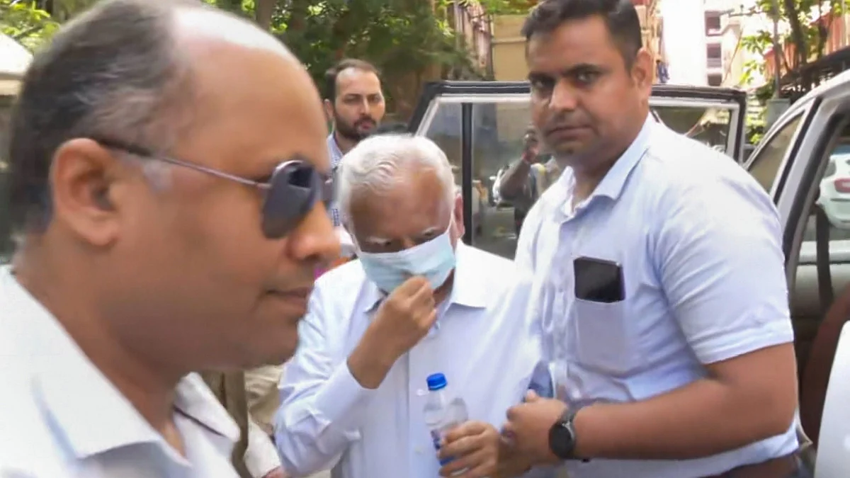 Naresh Goyal being produced before a court in Mumbai on 11 September (photo: PTI)