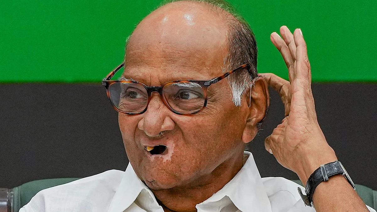 NCP (SP) chief Sharad Pawar (photo: PTI)
