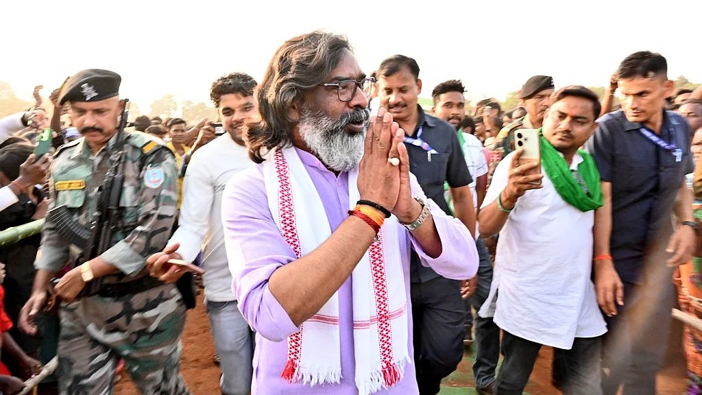 Hemant Soren (photo: @HemantSorenJMM/X)