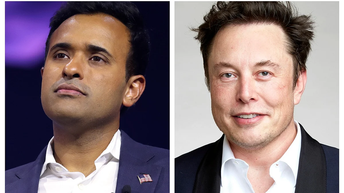 Vivek Ramaswamy and Elon Musk