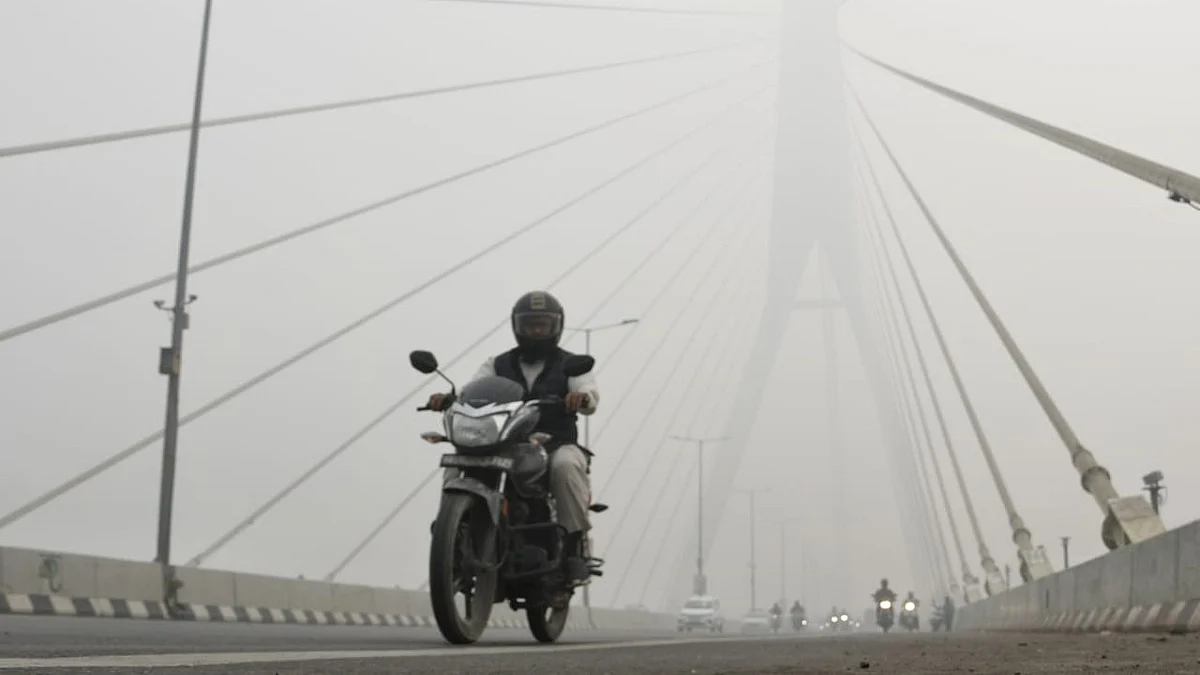 Air pollution was 'severe plus' in parts of the national capital (photo: Vipin/NH)