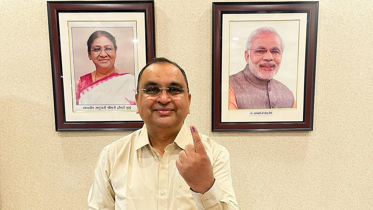 BJP minority morcha president Jamal Siddiqui (photo: @JamalSiddiqui_/X)