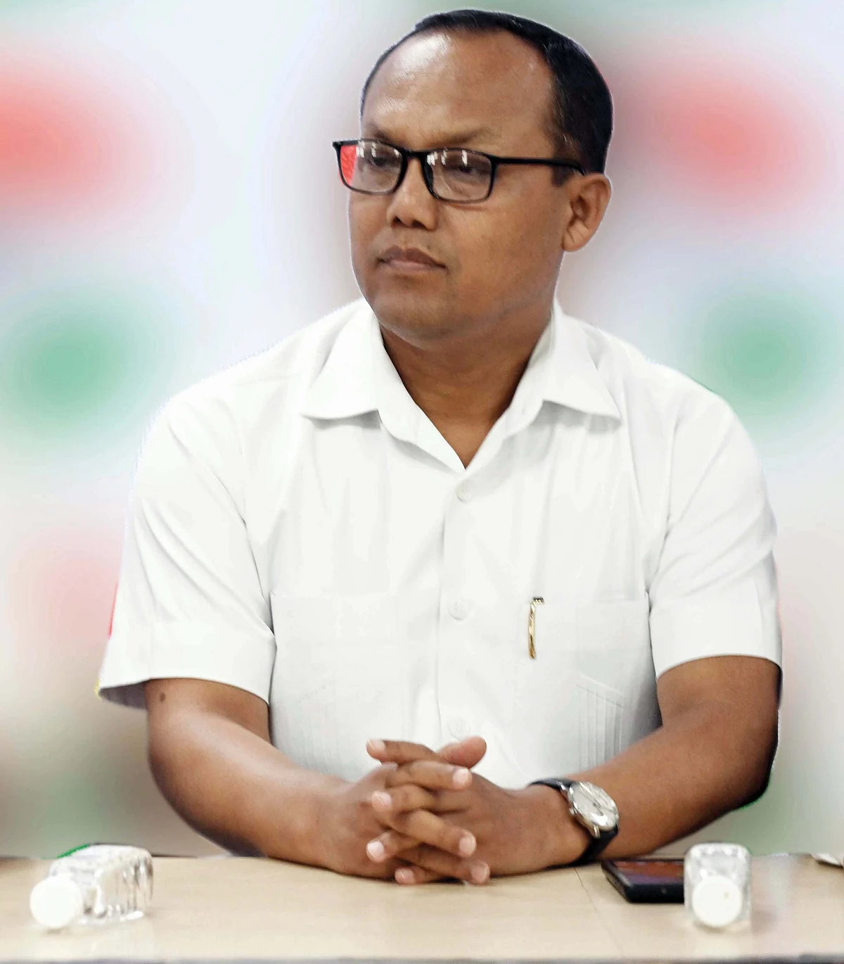 State Congress president Keisham Meghachandra Singh