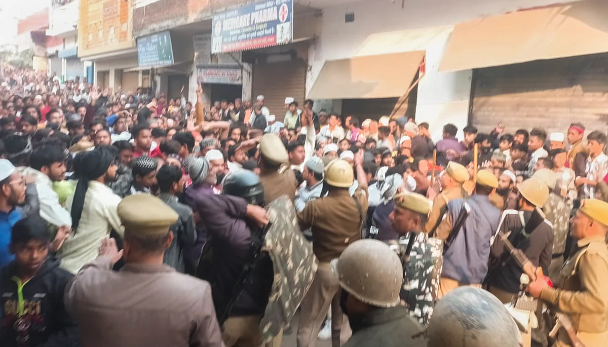 UP: Protest over Sambhal mosque survey turns violent; 3 killed, 20 cops among injured
