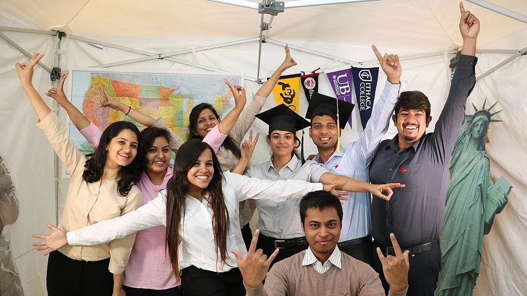 Indian students make up the biggest number of foreign students in US educational institutions