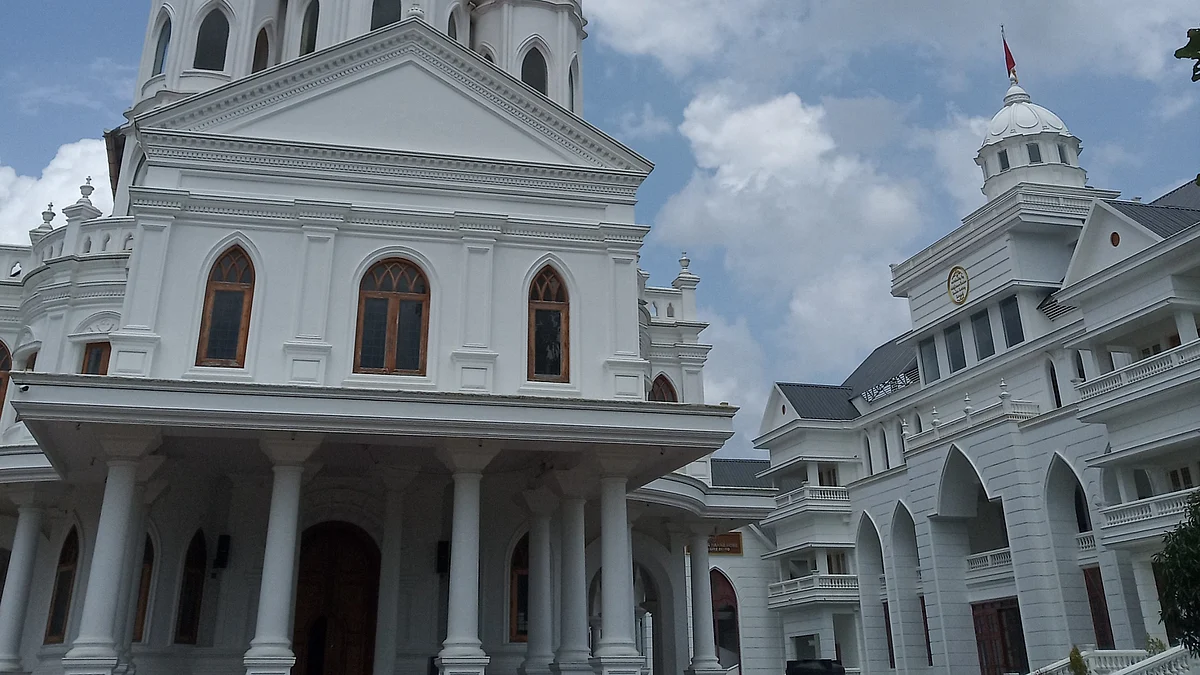 representative image of St George's monastery, Ernakulam