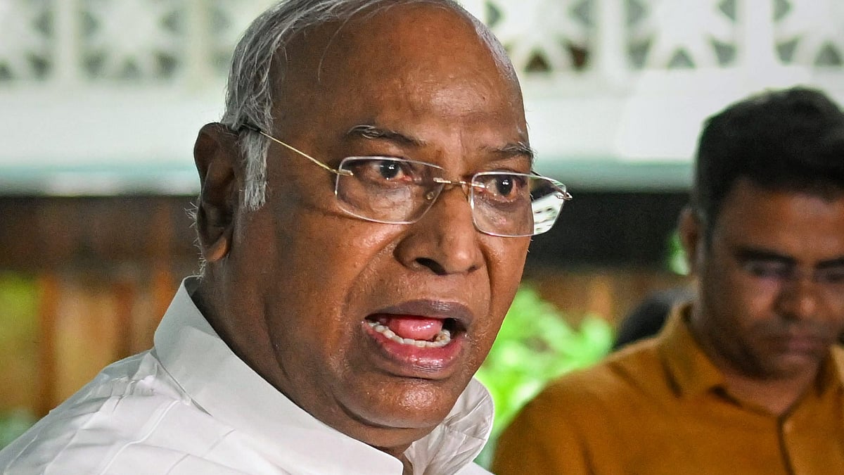 Congress president Mallikarjun Kharge (photo: PTI)