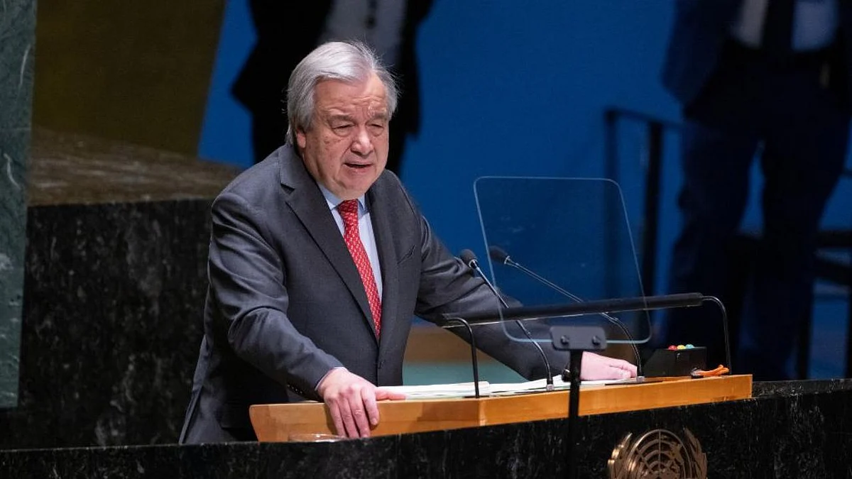 UN secretary-general Antonio Guterres (photo: IANS)