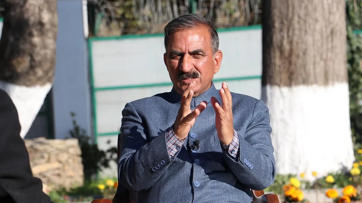 Himachal CM Sukhvinder Singh Sukhu