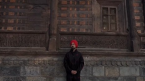 Diljit Dosanj in Kashmir (screen grab)