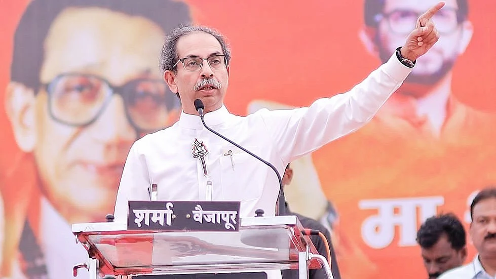 Shiv Sena (UBT) chief Uddhav Thackeray (photo: @OfficeofUT/X)
