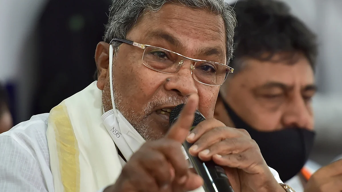 Karnataka CM Siddaramaiah (photo: PTI)