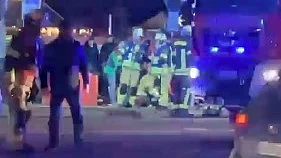 Police investigate the incident in Magdeburg (photo: IANS)