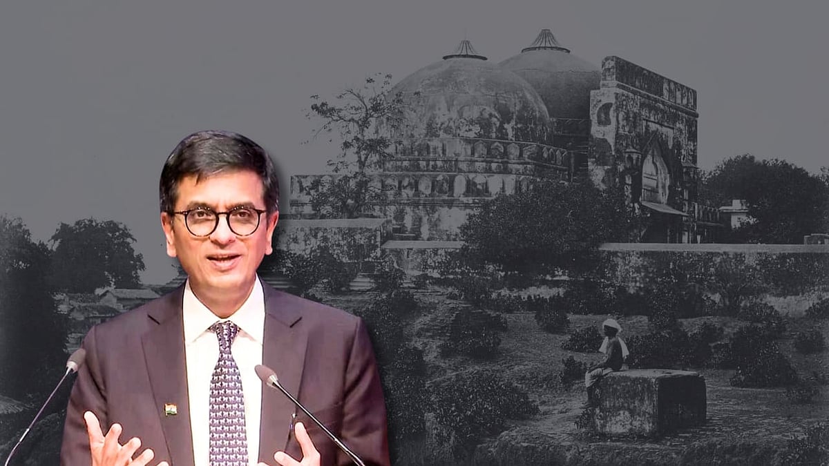 Former CJI D.Y Chandrachud finally said what he really thought of the Babri Masjid case, vs what he ruled