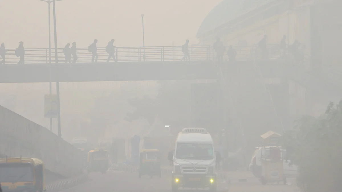 Fog in Delhi (Photo: PTI)