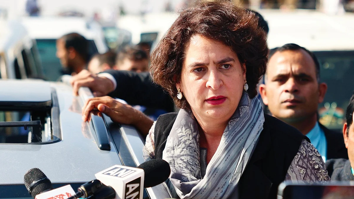 Congress MP Priyanka Gandhi Vadra (photo:  @priyankagandhi/X)