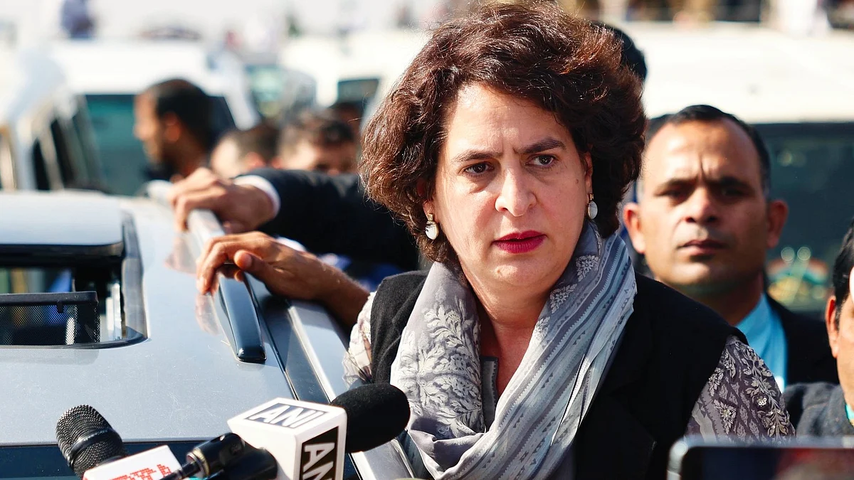 Congress MP Priyanka Gandhi Vadra (photo:  @priyankagandhi/X)