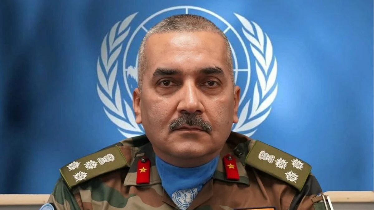 The late Brigadier General Amitabh Jha was serving in UN Peacekeeping in the Golan Heights 