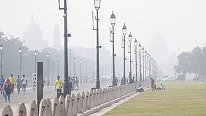 AQI in Delhi recorded at 343 at 6 am on 26 December (photo: IANS)