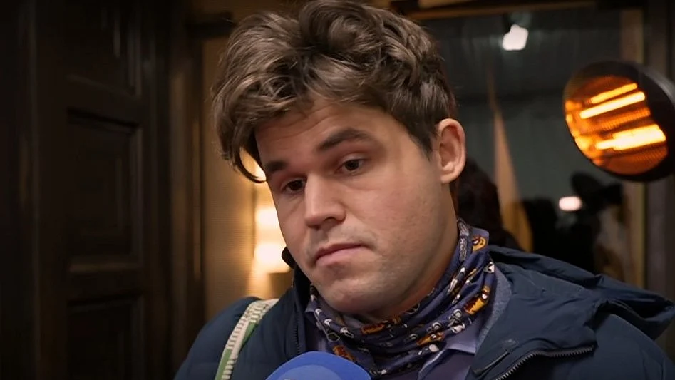 Five-time world champion Magnus Carlsen (photo: @VikingCoffie/X)
