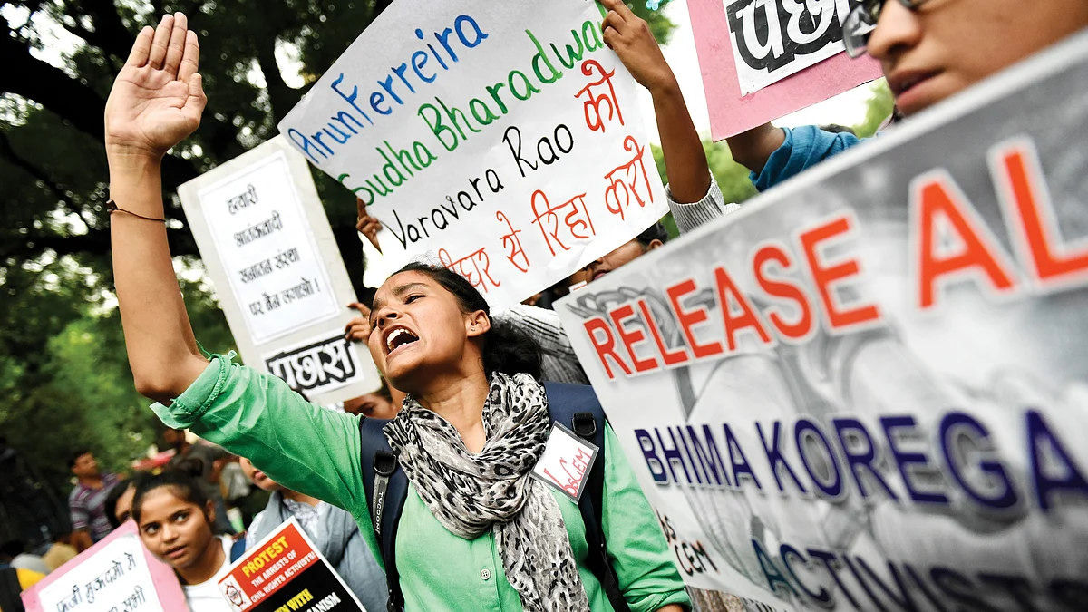 Activists were arrested and harassed on charges of instigating violence in Bhima-Koregaon