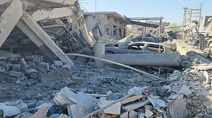 Suspected Israeli strike on Syrian weapons depot near Damascus kills 11