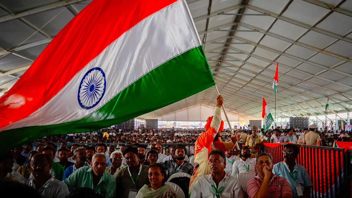 File photo of an election rally