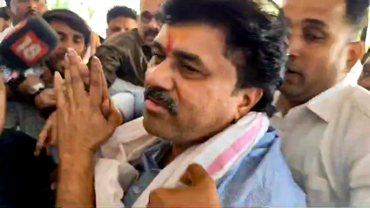 Walmik Karad surrendered in a case linked to the Beed sarpanch murder