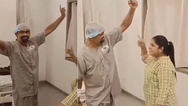 Vinod Kambli busts out of the cricketing groove at a Thane hospital