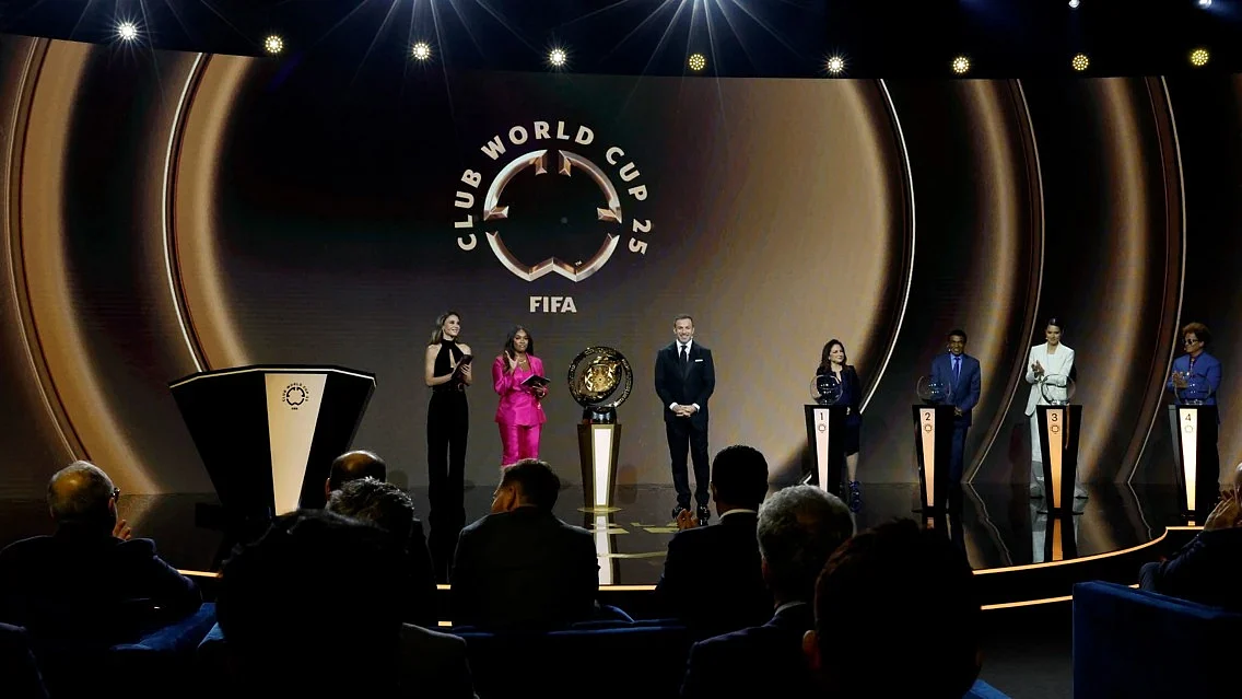 FIFA Club World Cup draw in progress in December