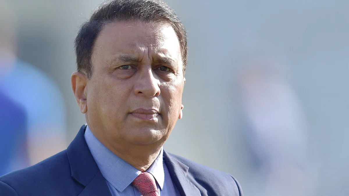 Former Indian cricketer Sunil Gavaskar