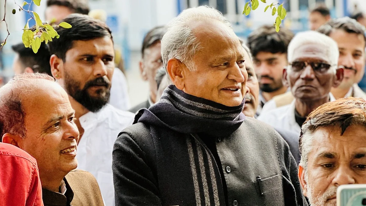 Former Rajasthan CM Ashok Gehlot (photo: @ashokgehlot51/X)