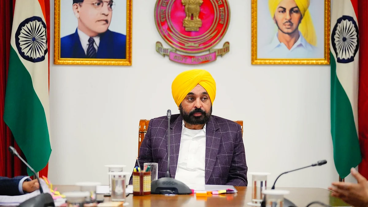 Punjab CM Bhagwant Mann (photo: @BhagwantMann/X)