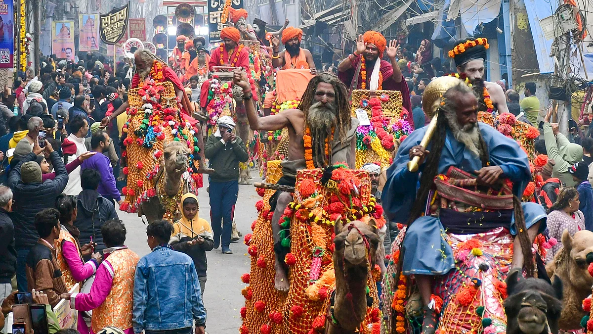 In recent decades, the Maha Kumbh celebration has been 'bigger' every year, bar the Covid lockdown