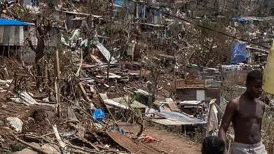 The devastation left behind by Cyclone Dikeledi 