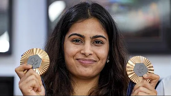 Manu Bhaker is one of many Olympic medallists complaining about the quality of medals 