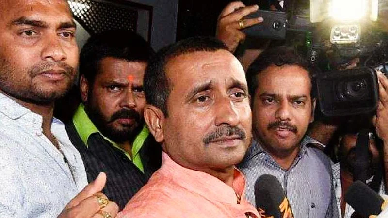 Unnao rape convict Kuldeep Singh Sengar (file photo)
